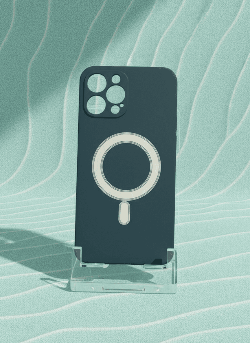 iPhone 12 Pro max Magnetic blue Phone Case